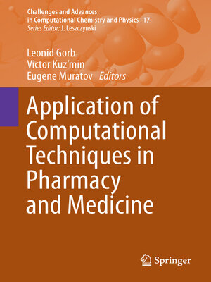 cover image of Application of Computational Techniques in Pharmacy and Medicine